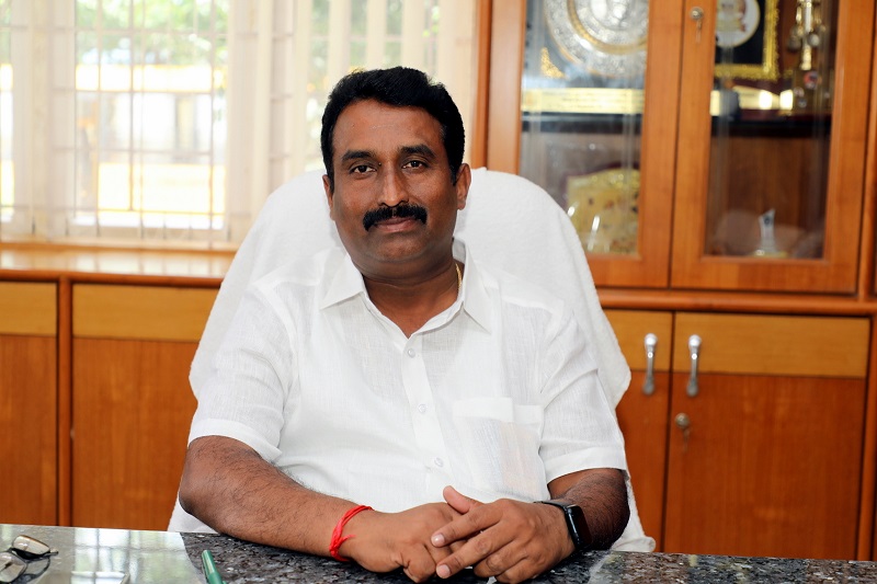Mr. S. Kootharasan, Correspondent of Vailankanni Public School CBSE Bargur