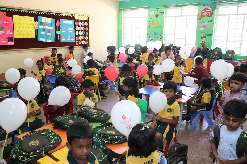 School Reopening Day at Vailankanni Public School Bargur