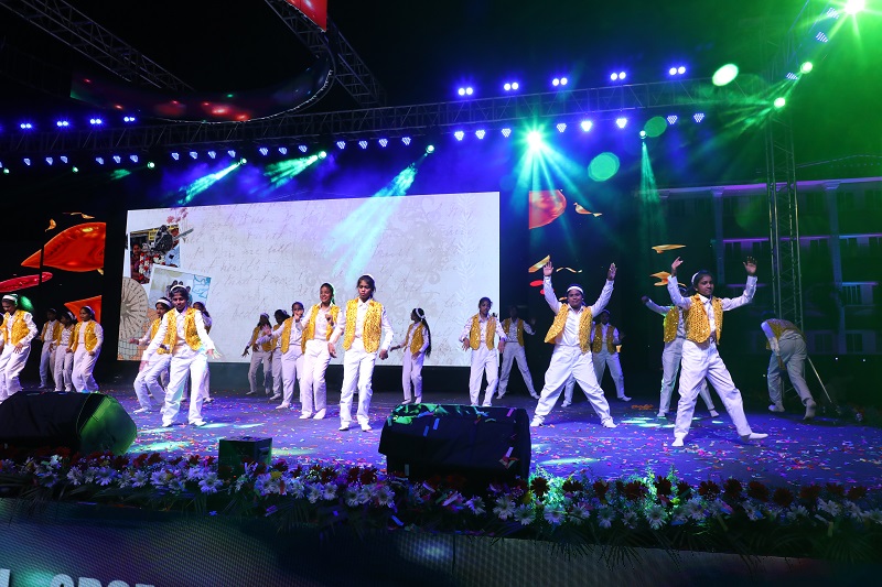 Cultural and activity facilities at Vailankanni Public School, Bargur