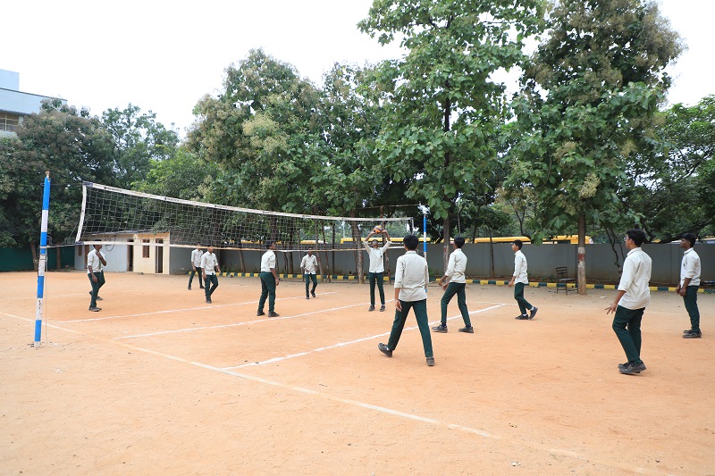 Sports and games facilities at Vailankanni Public School, Bargur