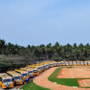 School Transportation Facility - Vailankanni Public School Bargur
